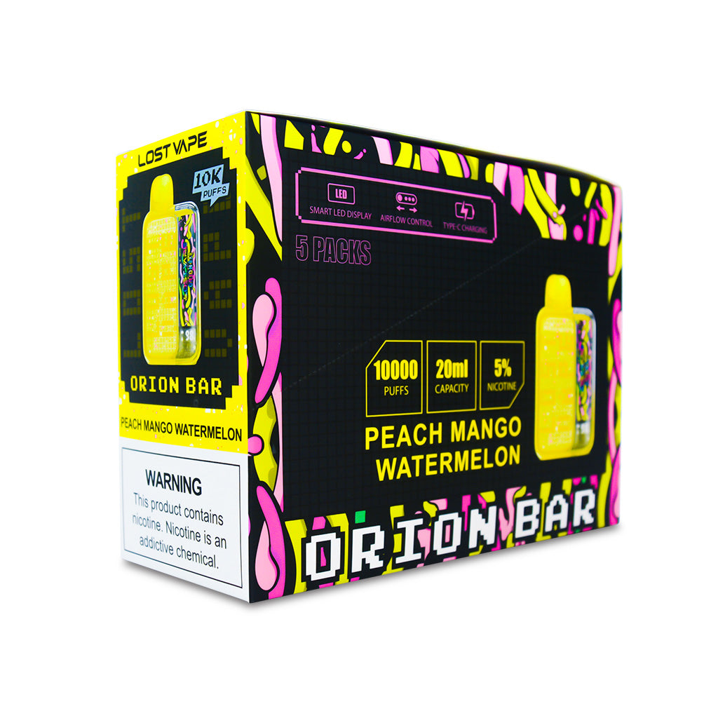 Lost Vape Orion Bar 10000 Disposable Vape - Black Coral Wholesale